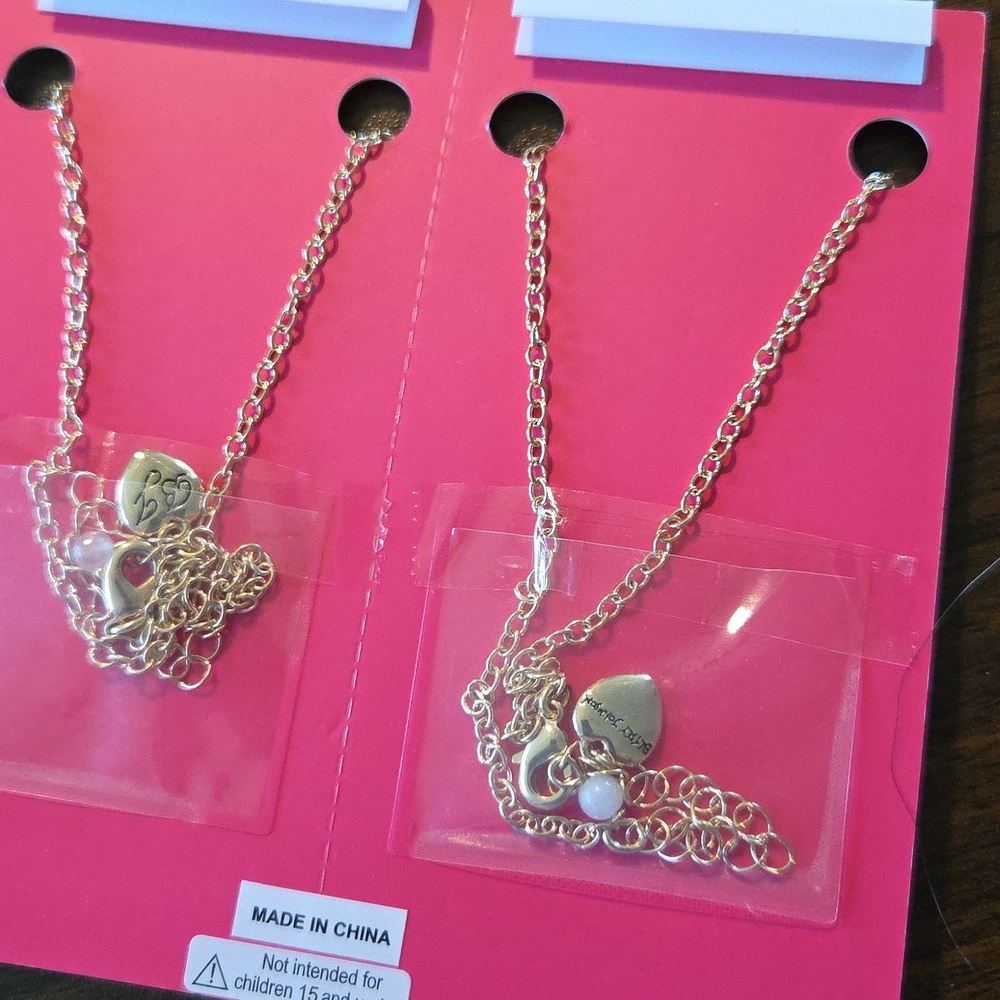 Betsey Johnson Best Friends Lobster Necklaces - Picture 5 of 6